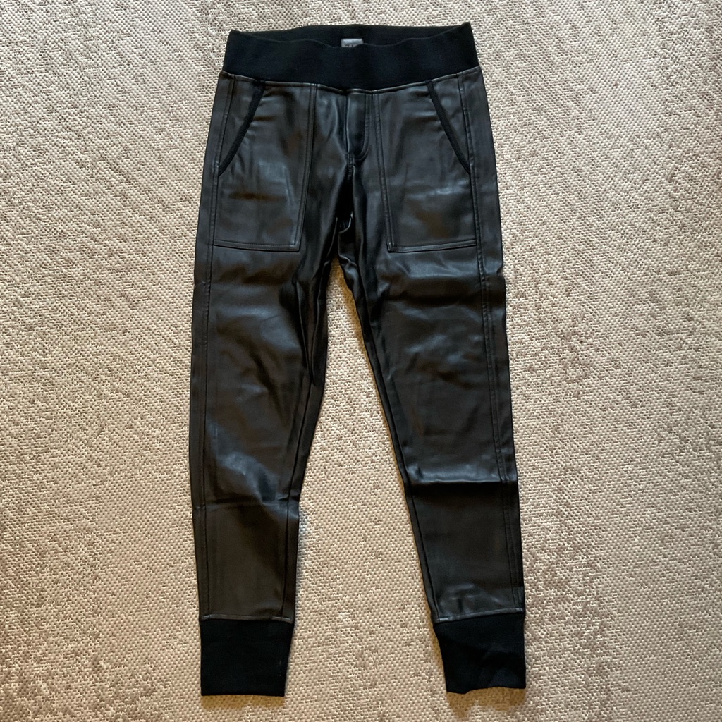 Sundaysnyc 713 Black Leather Leggings